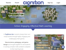 Tablet Screenshot of cignition.com